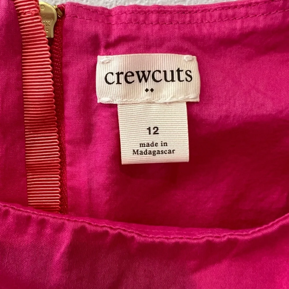 Crewcuts Pink Tiered Dress Girls Sleeveless Size 12